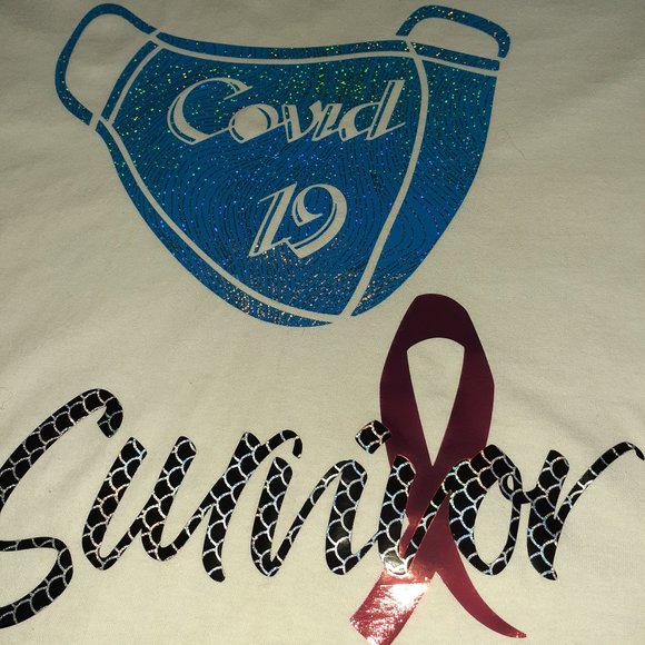 Holographic "I am a Survivor" - Natural Immunity T-shirt - Picture 4 of 7